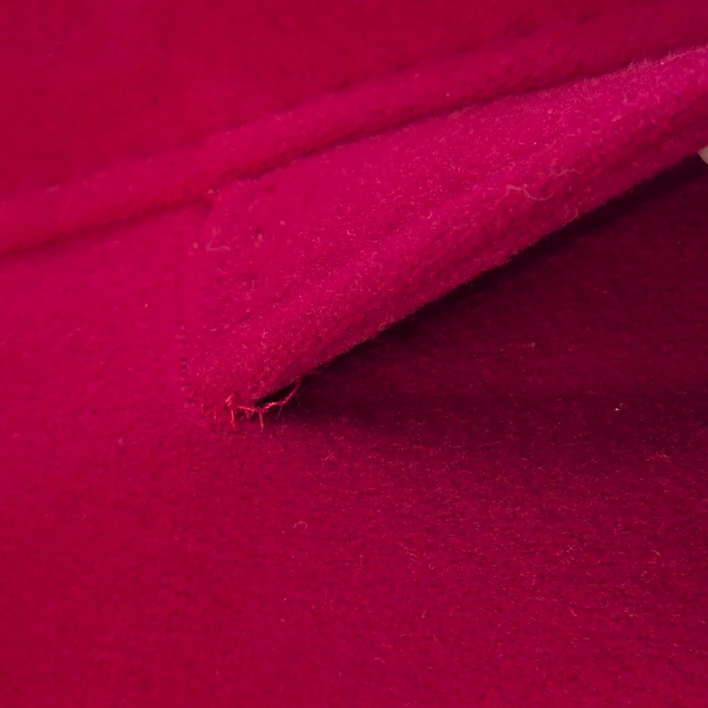Fleurette Red Double-Breasted Pea Coat - Picture 6 of 13